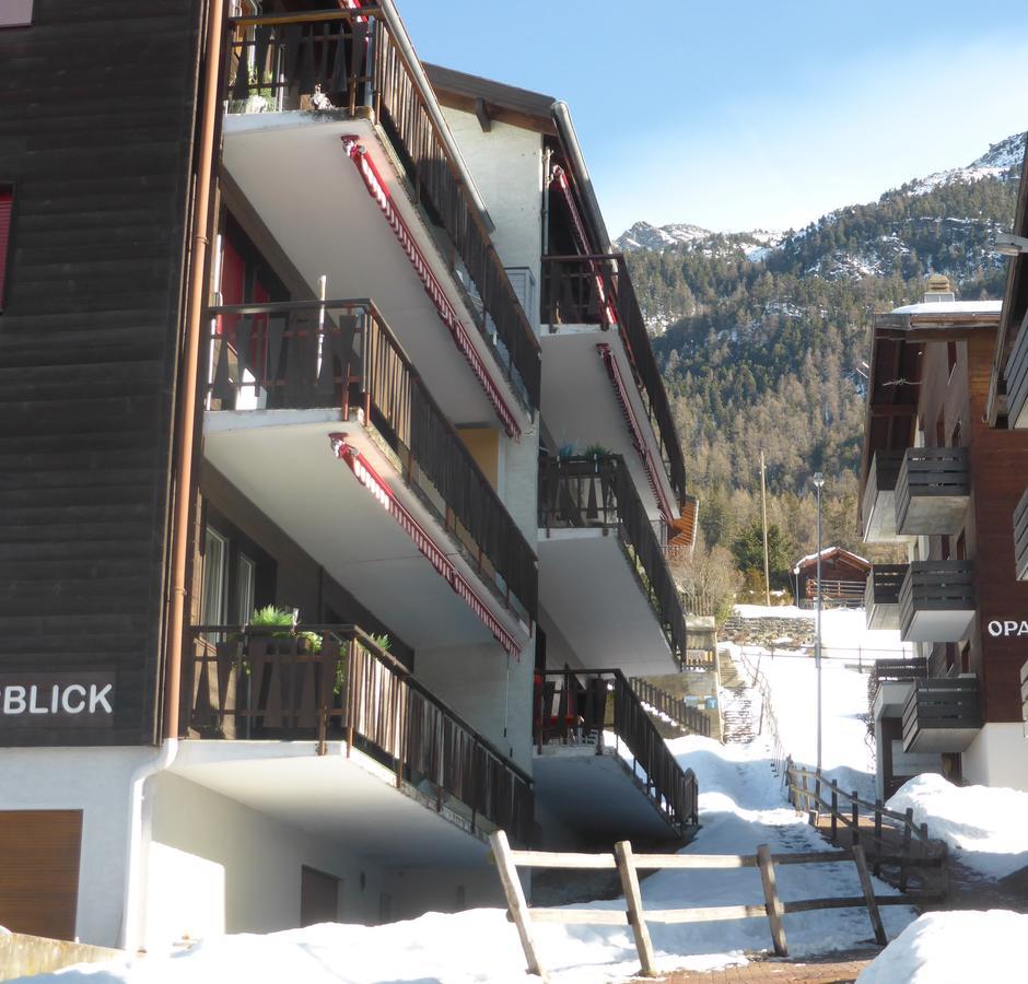Haus Silberblick Anrig Daire Grächen Dış mekan fotoğraf